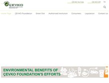 Tablet Screenshot of cevko.org.tr